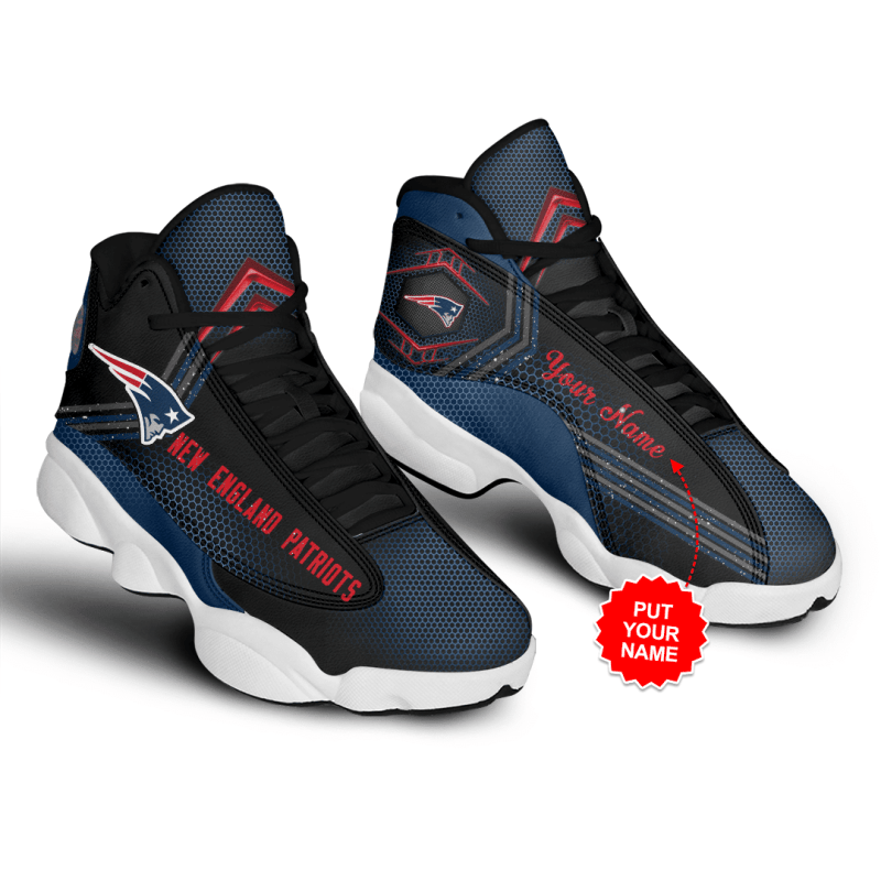 New England Patriots Personalized AJD13 Sneakers