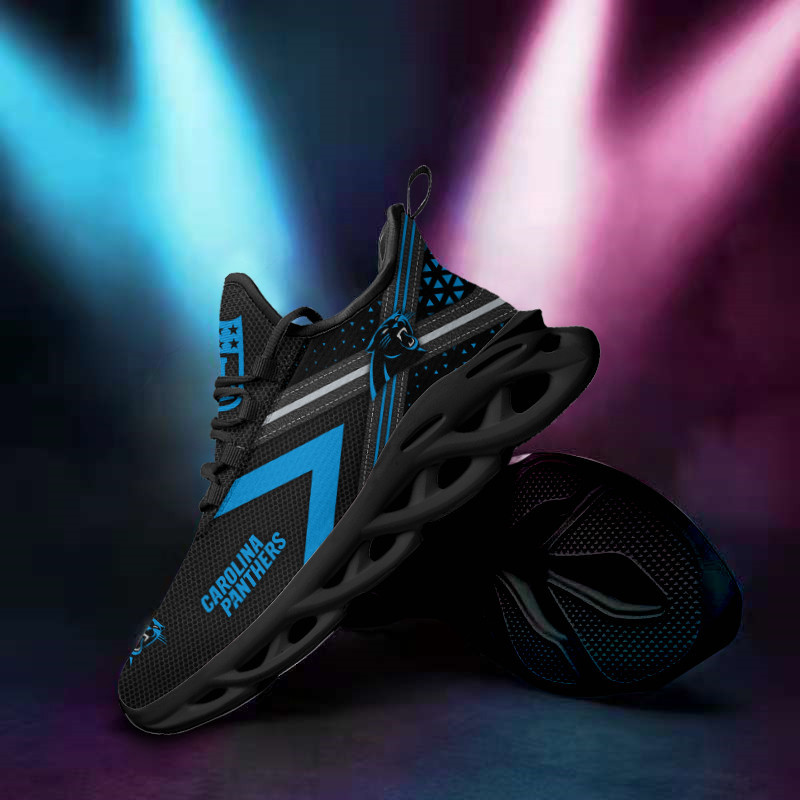 Carolina Panthers Yezy Running Sneakers