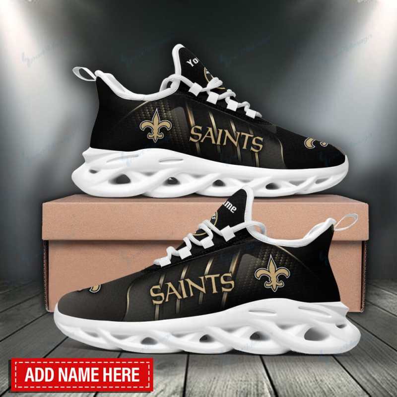 New Orleans Saints Personalized Yeezy Running Sneakers