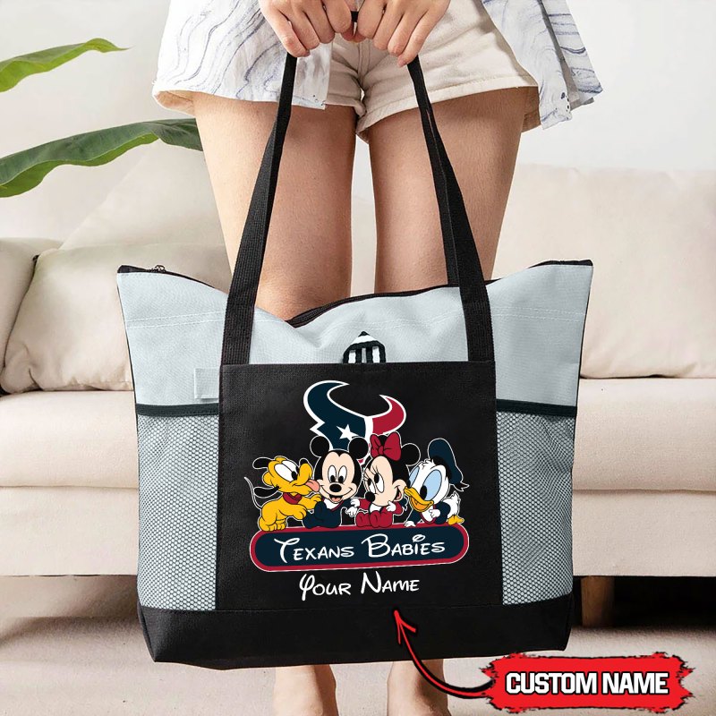 Houston Texans Personalized Babies Tote Bag