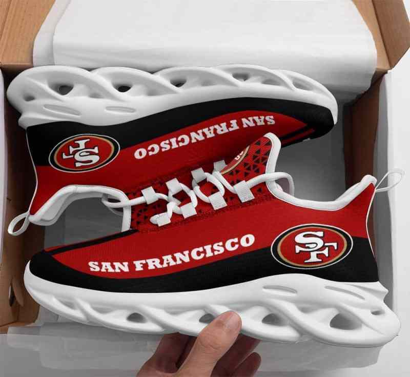 San Francisco 49ers Yezy Running Sneakers
