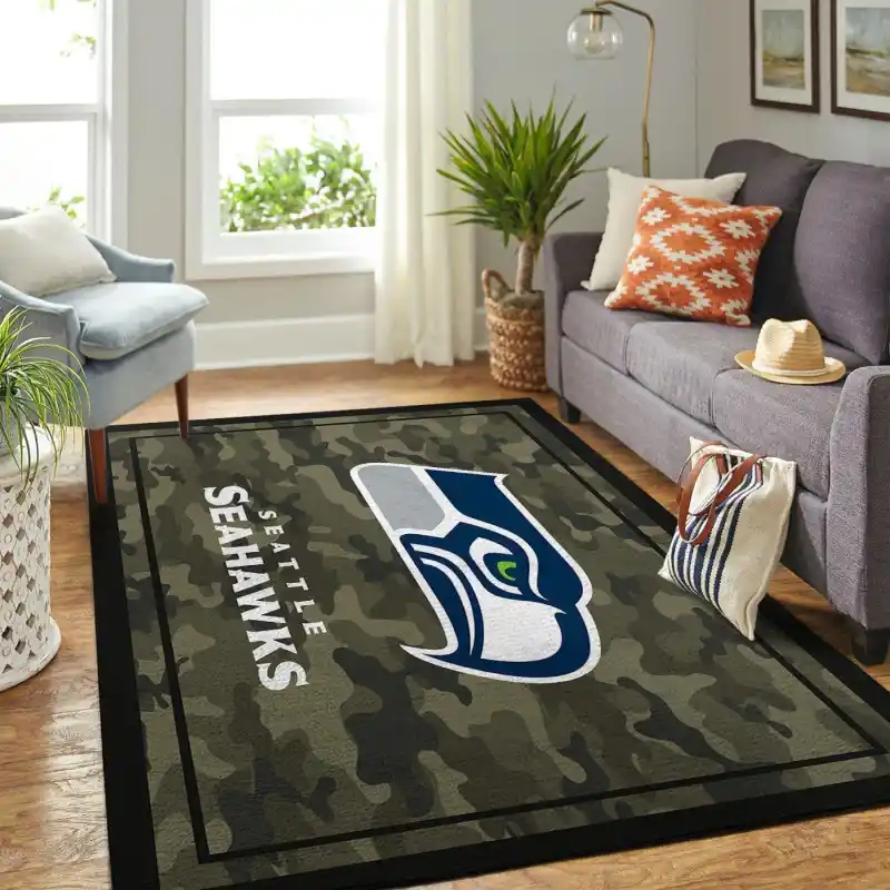 Seattle Seahawks Rectangle Rug 89
