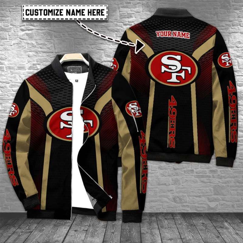 San Francisco 49ers Personalized Bomber Jacket