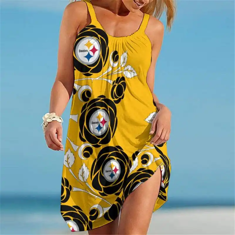 Pittsburgh Steelers Beach Dress