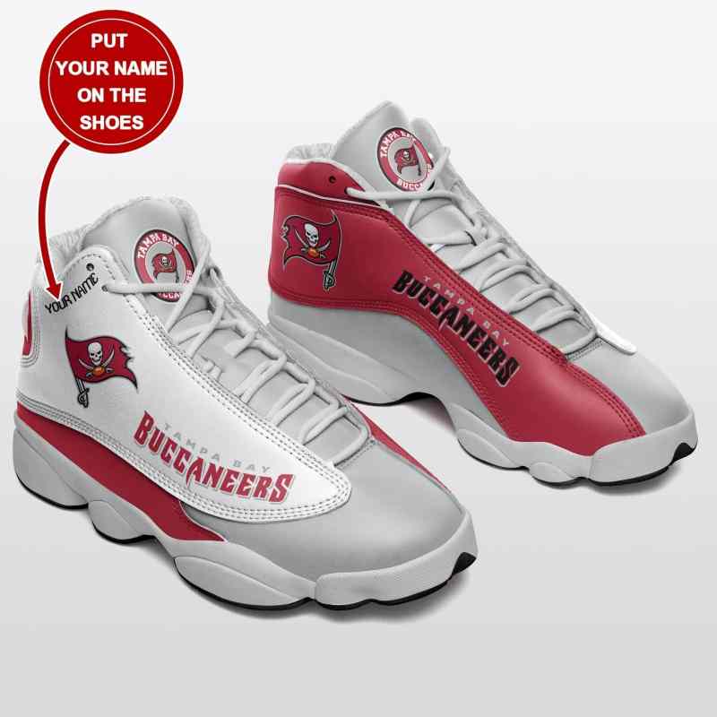 Tampa Bay Buccaneers Personalized Air JD13 Sneakers