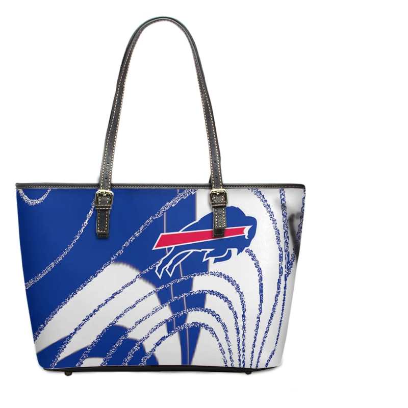 Buffalo Bills Women Leather Tote Hand Bag