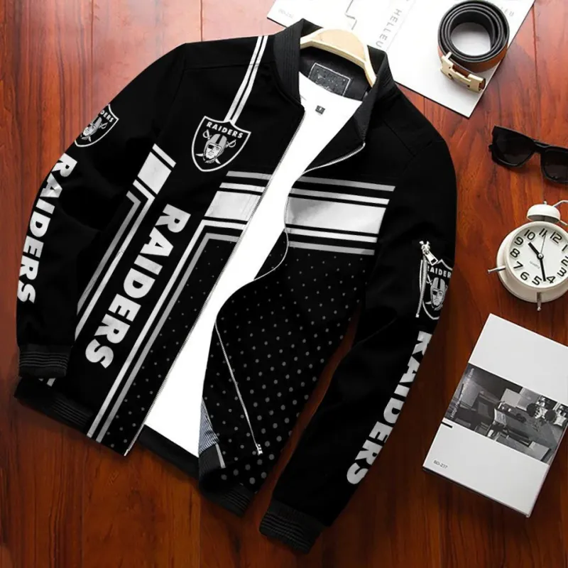 Las Vegas Raiders Bomber Jacket