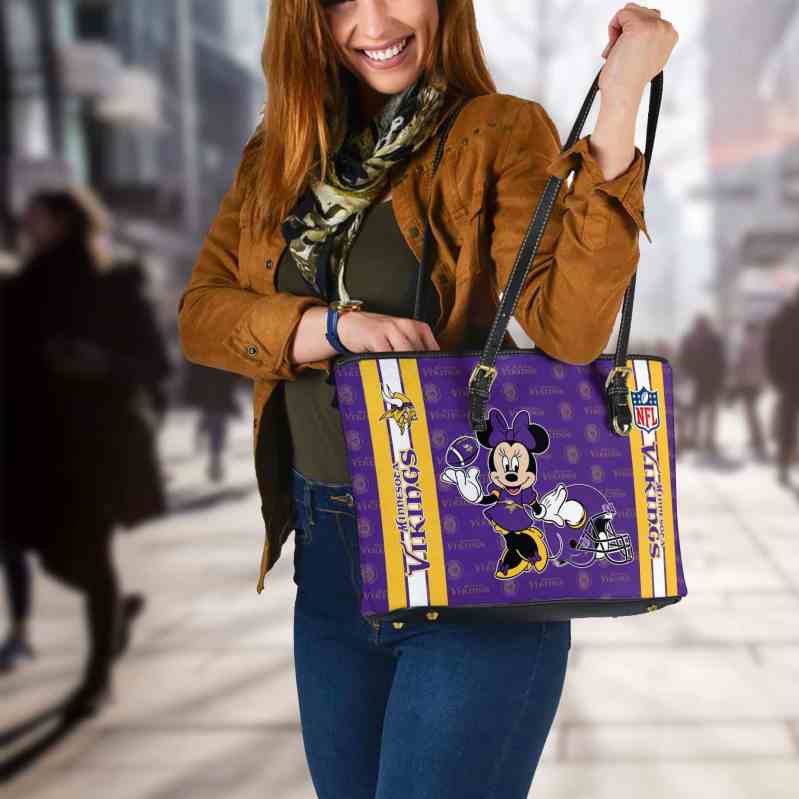 Large Capacity Minnesota Vikings Hand Bag