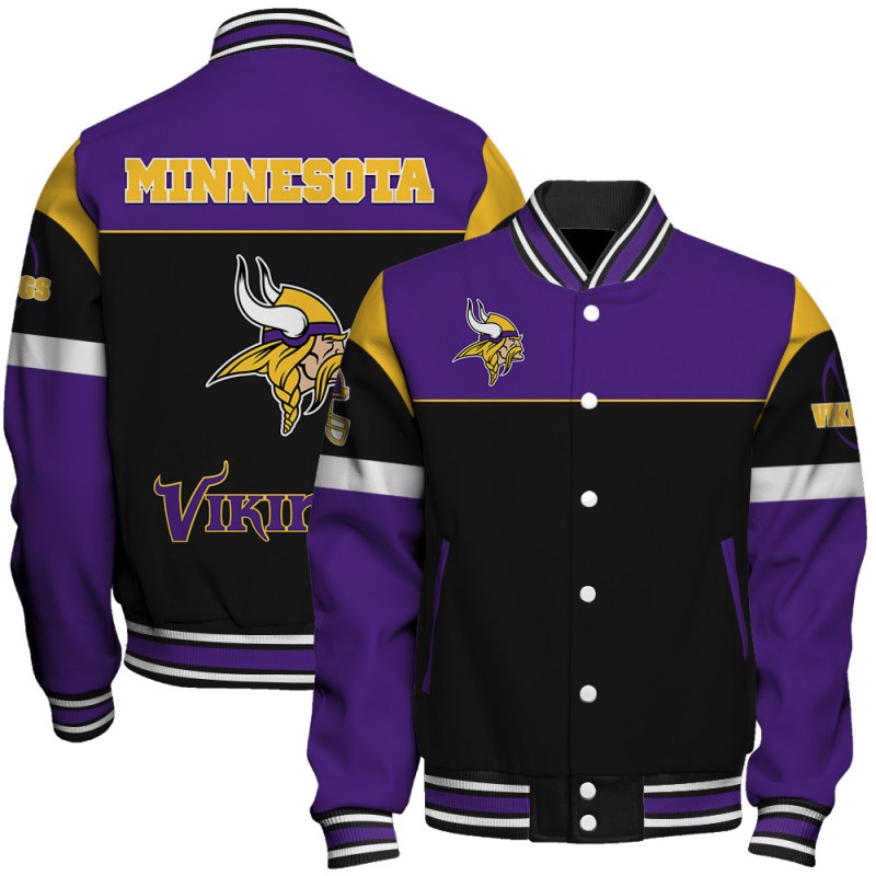 Minnesota Vikings Varsity Jacket