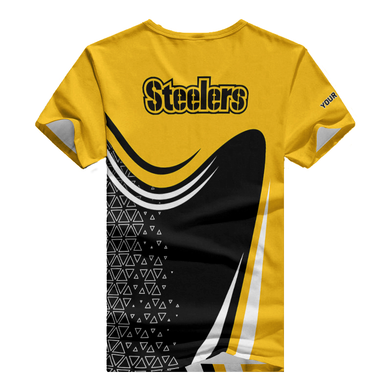 Personalized Steelers V-neck Shirt