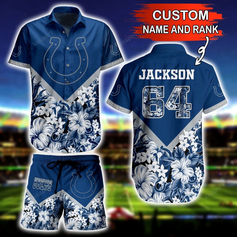 Indianapolis Colts Personalized Shirt and Shorts