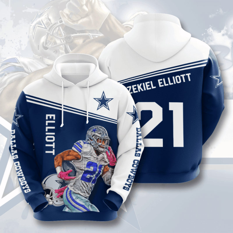 Dallas Cowboys 3D Hoodie
