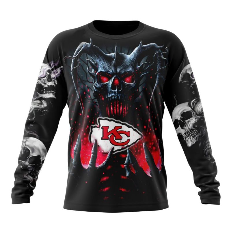 Kansas City Chiefs Long Sleeve Shirt Front