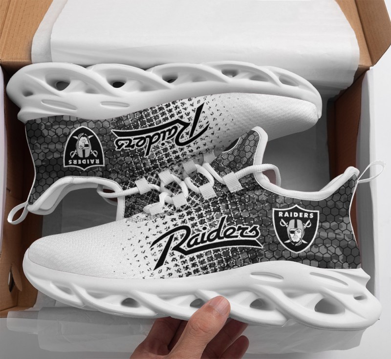 Las Vegas Raiders Yezy Running Sneakers