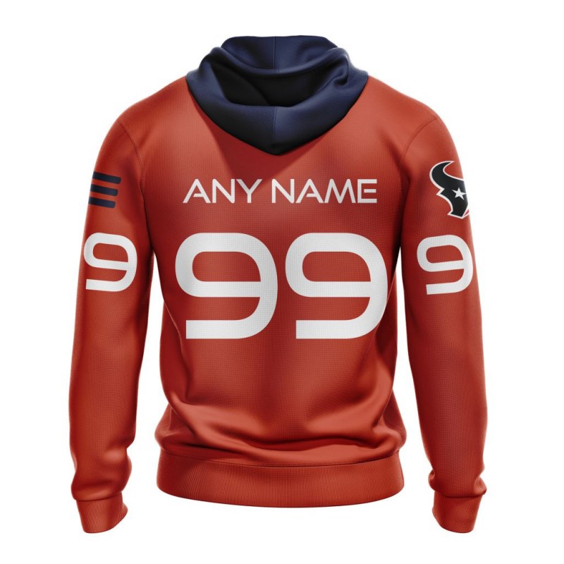 Houston Texans Hoodie Back View