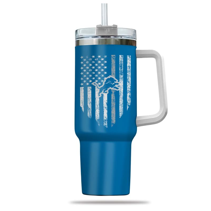 Detroit Lions 40oz Tumbler - Image 2