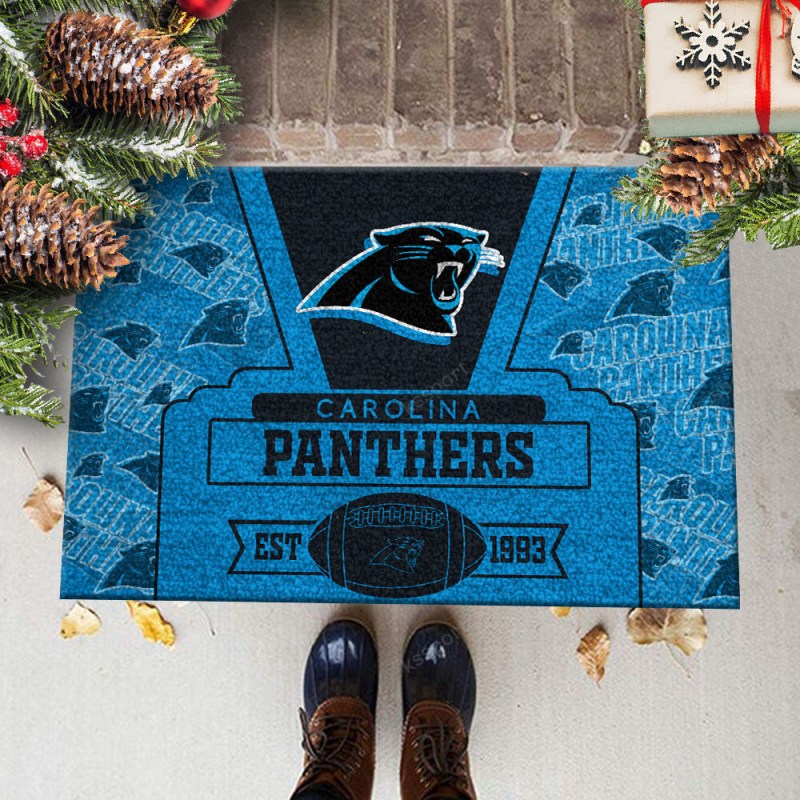 Carolina Panthers Doormat