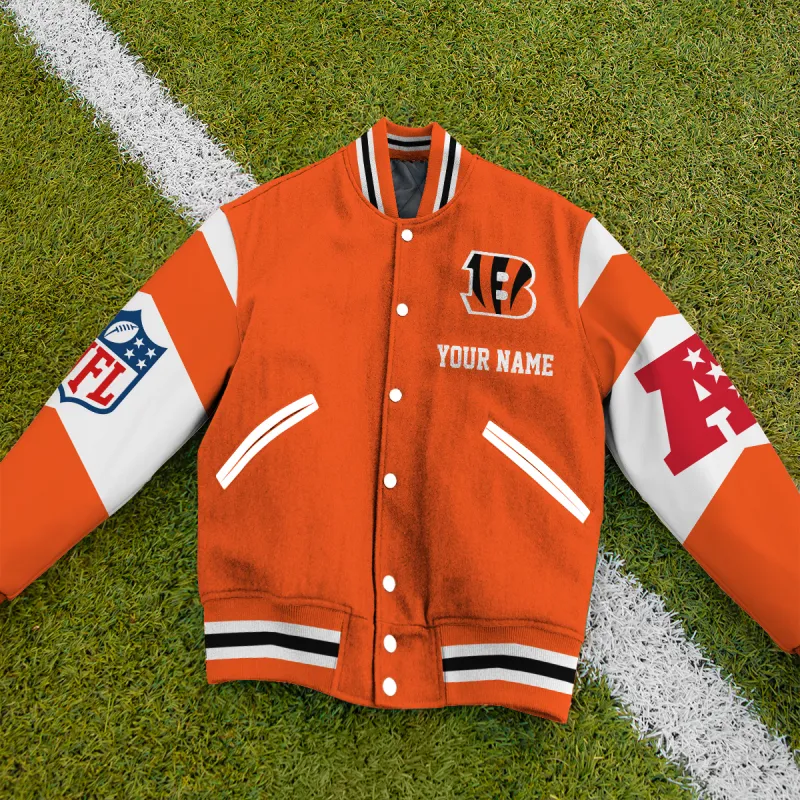 Cincinnati Bengals Varsity Jacket - View 3