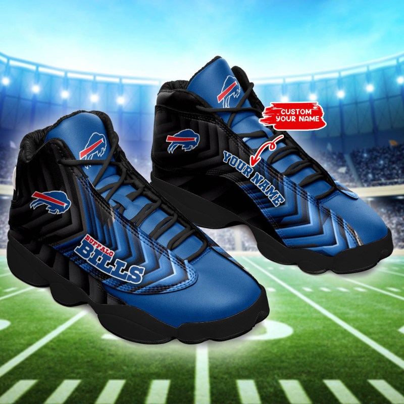 Buffalo Bills Personalized AJD13 Sneakers Image 1