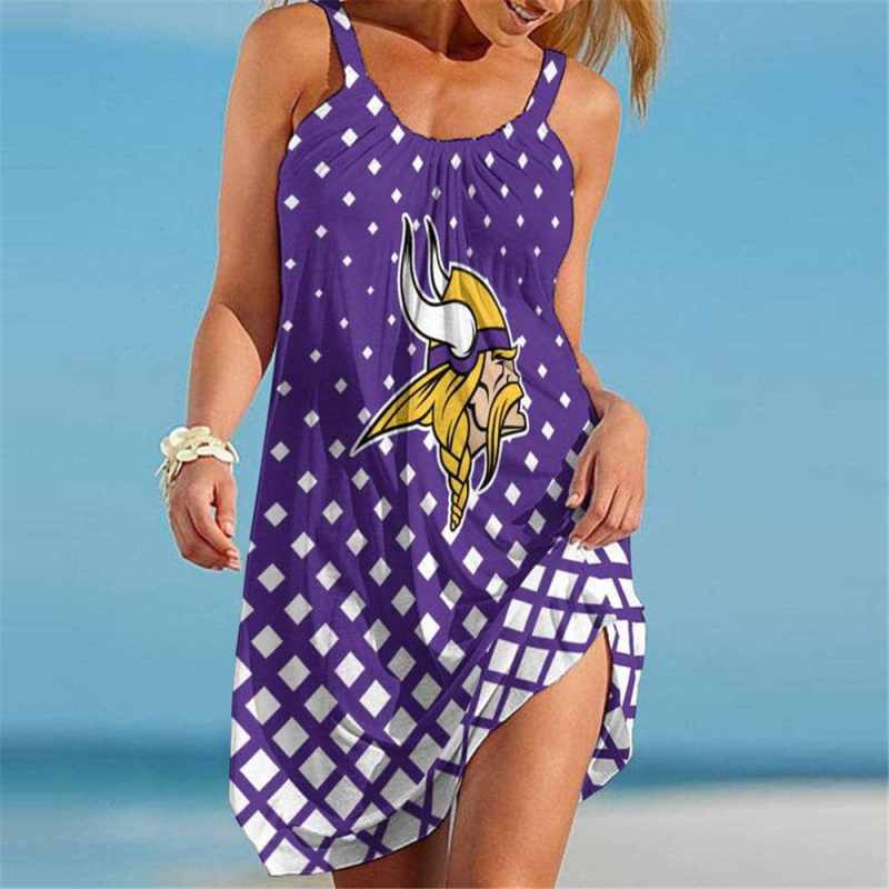 Minnesota Vikings Beach Dress