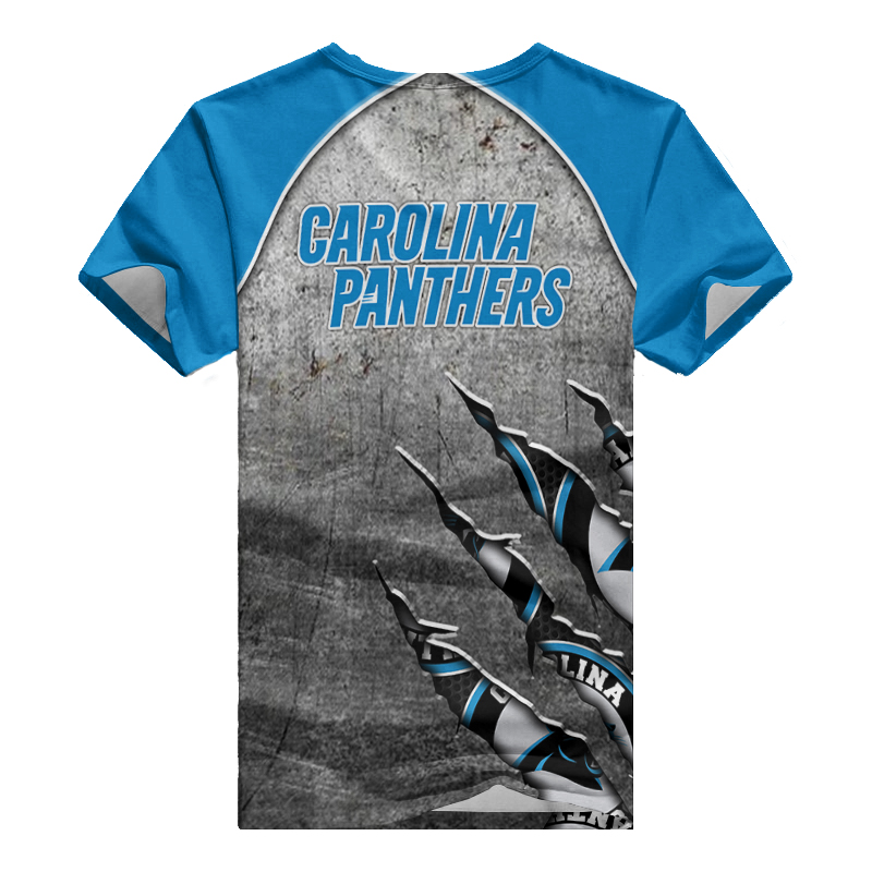 Carolina Panthers Personalized V-neck T-shirt