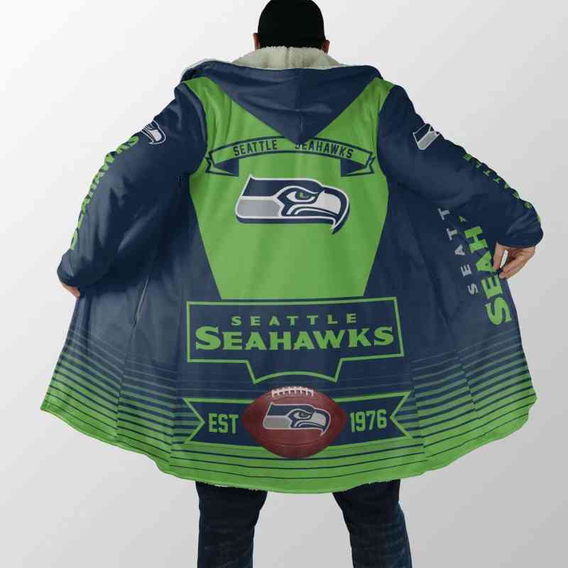 Seattle Seahawks VM Style Cloak Size Chart