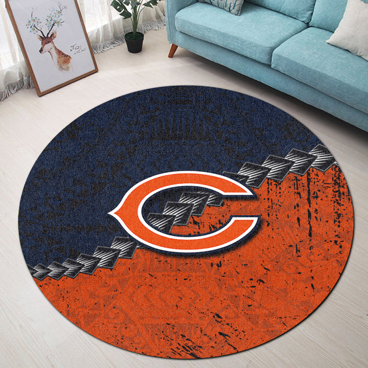 Chicago Bears Round Rug 22