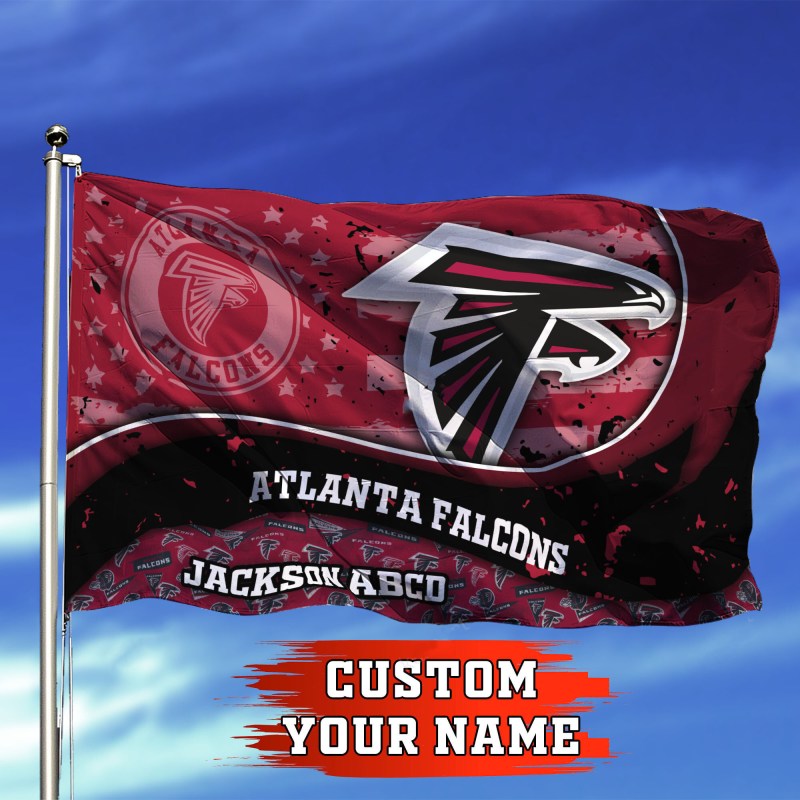 Atlanta Falcons Personalized Flag