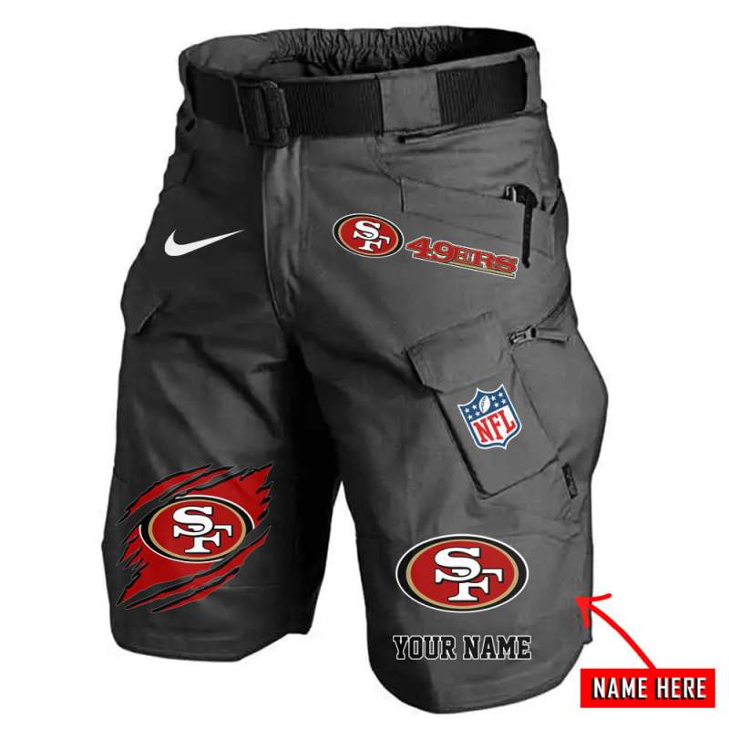 San Francisco 49ers Limited Edition Front Pockets Men Shorts 3