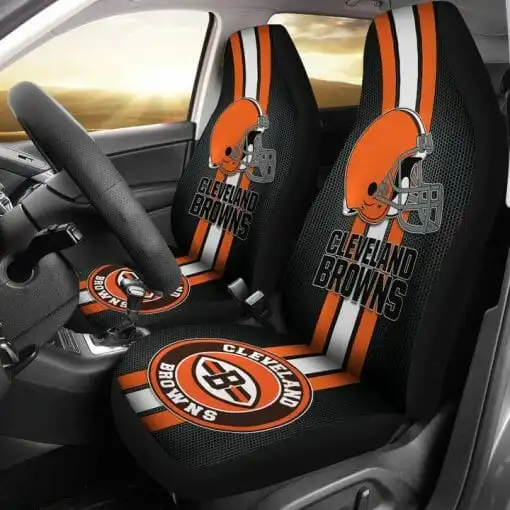 Cleveland Browns Car Seat Covers
