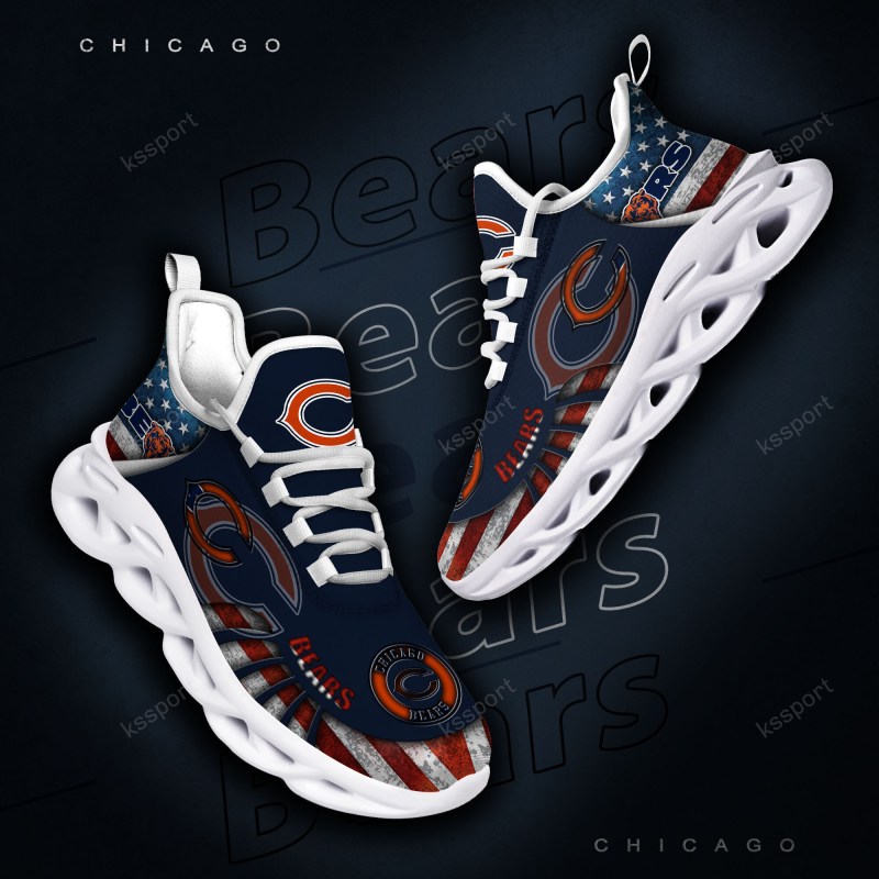 Chicago Bears Yezy Running Sneakers