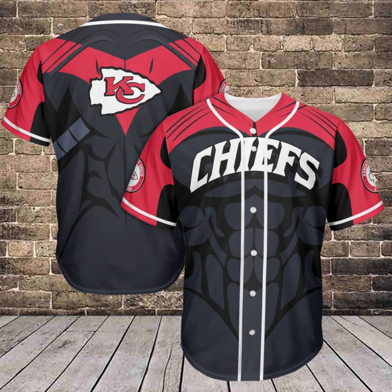 Kansas City Chiefs Baseball Jersey