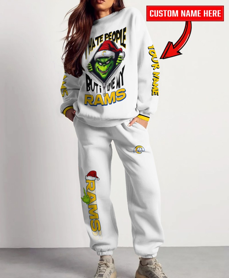 Los Angeles Rams Combo Sweatshirt And Sweatpants