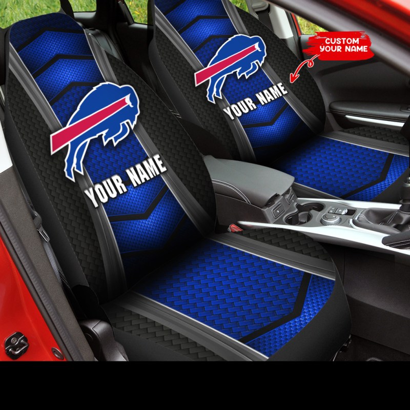 Buffalo Bills Personalized Car Seat Covers