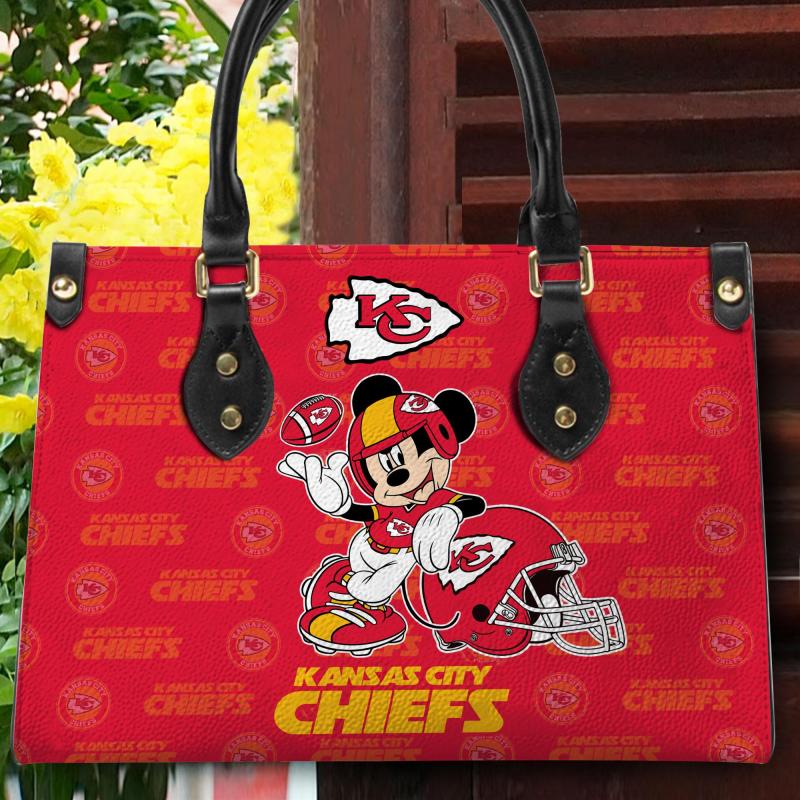 Kansas City Chiefs Hand Bag Inside View