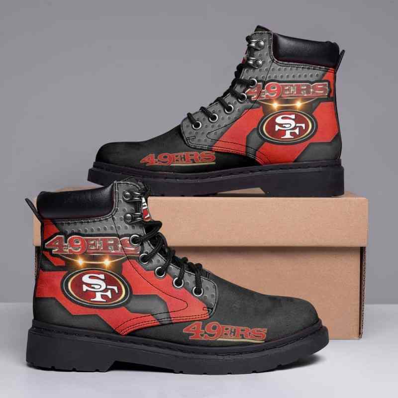 San Francisco 49ers TBLCL Boots Back View