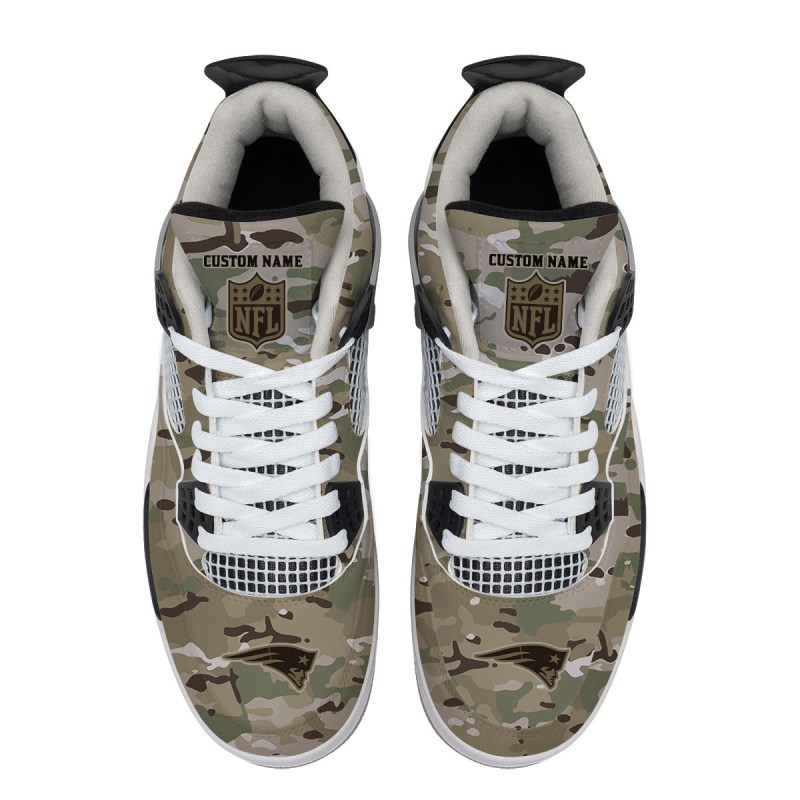 Custom New England Patriots Camo AJ4