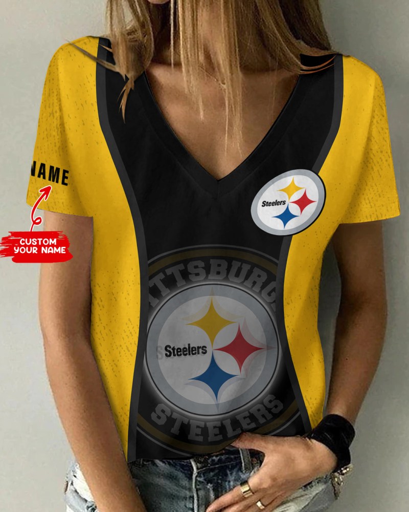 Pittsburgh Steelers Summer T-shirt Front