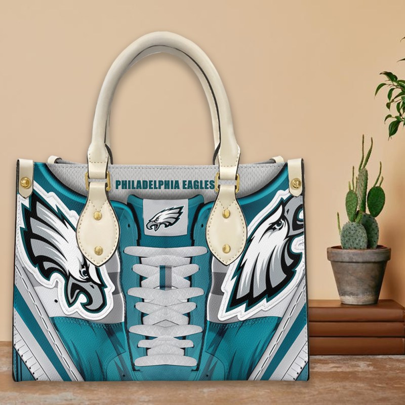 Jacksonville Jaguars Personalized Leather Hand Bag - Image 3