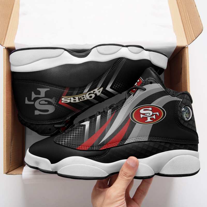 San Francisco 49ers Sneakers Top View
