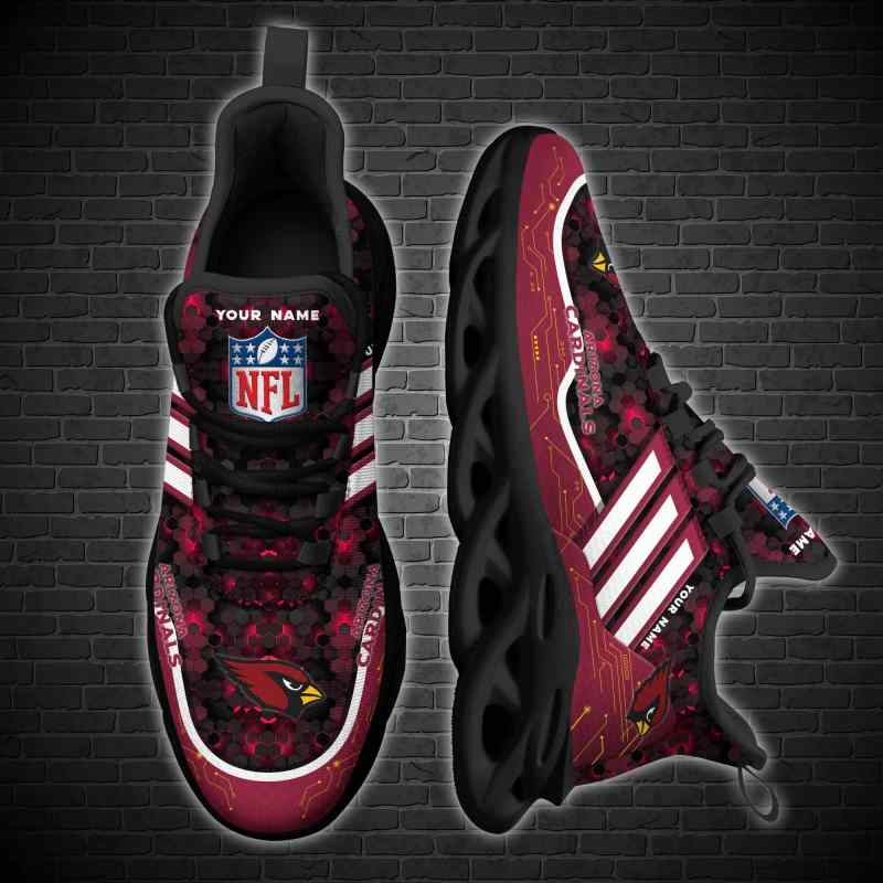 Arizona Cardinals Sneakers Side View