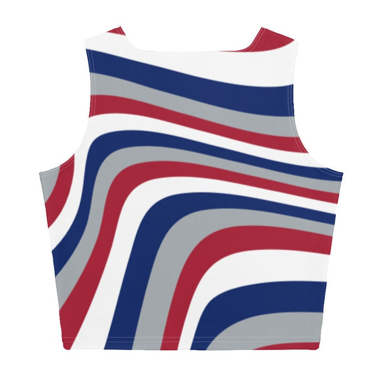 Stylish New York Giants Crop Top