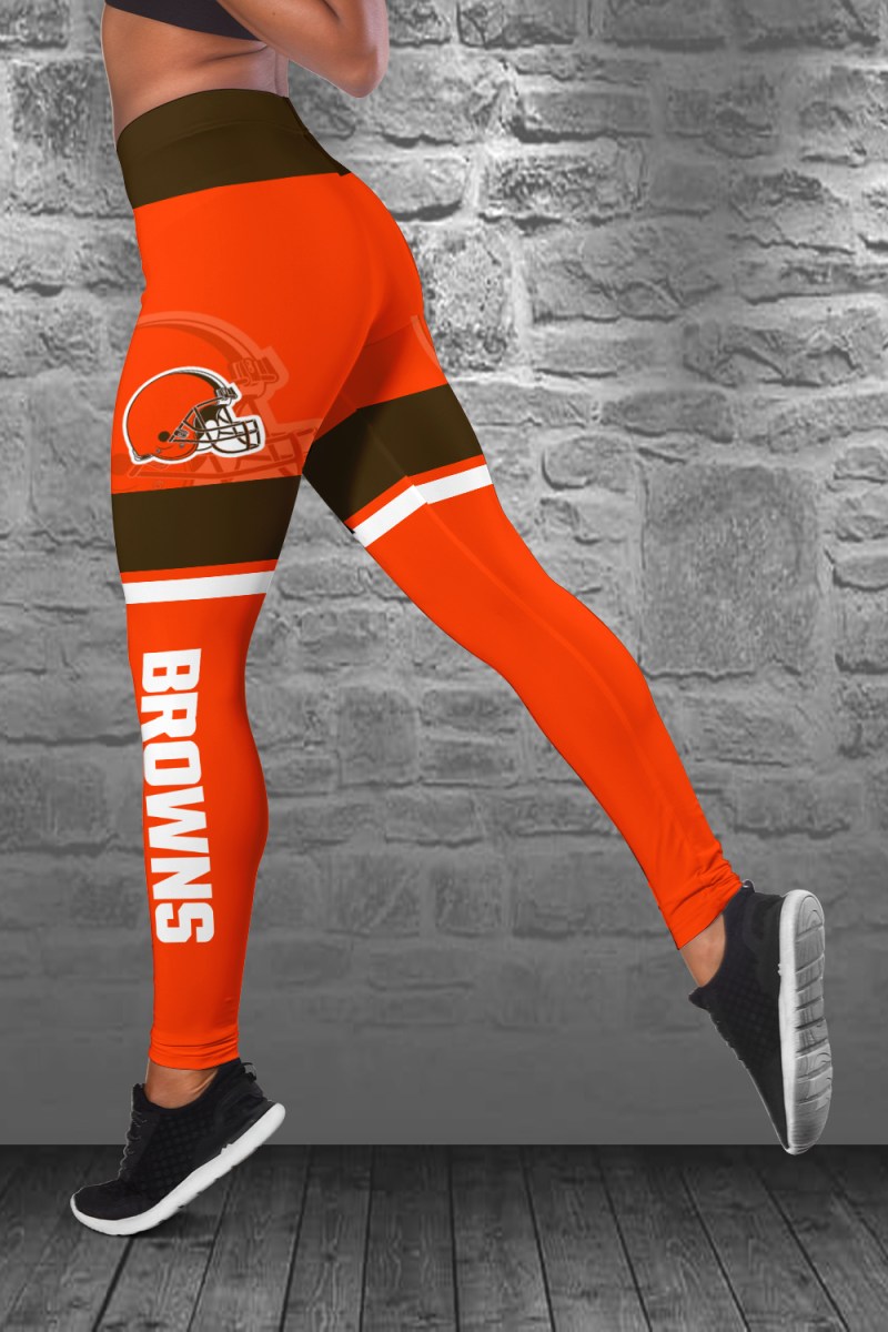 Sporty Cleveland Browns Combo Outfit