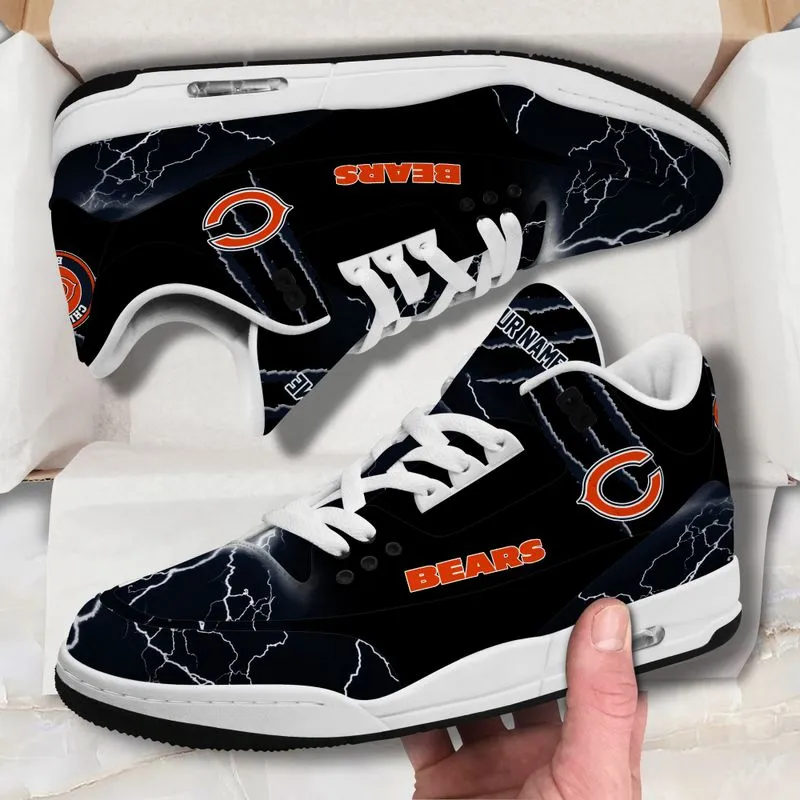 Chicago Bears JD03 Genuine Leather Shoes