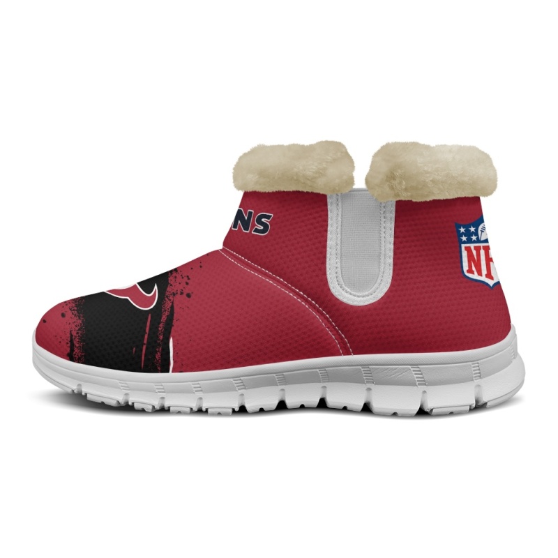 Houston Texans Comfy Winter Snow Boots