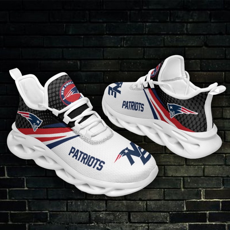New England Patriots Sneakers Side View