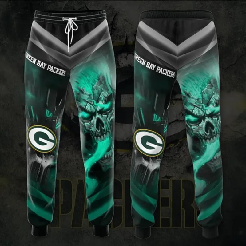 Green Bay Packers 3D Printed Pocket Sweatpants