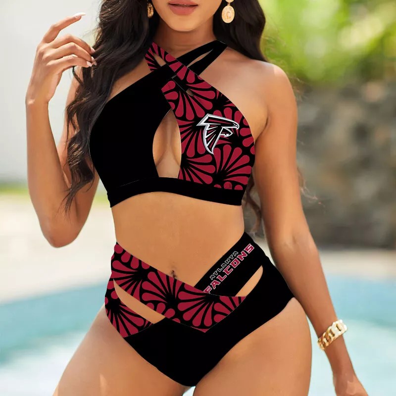 Atlanta Falcons Women's 2PCS Bikini Swimsuit