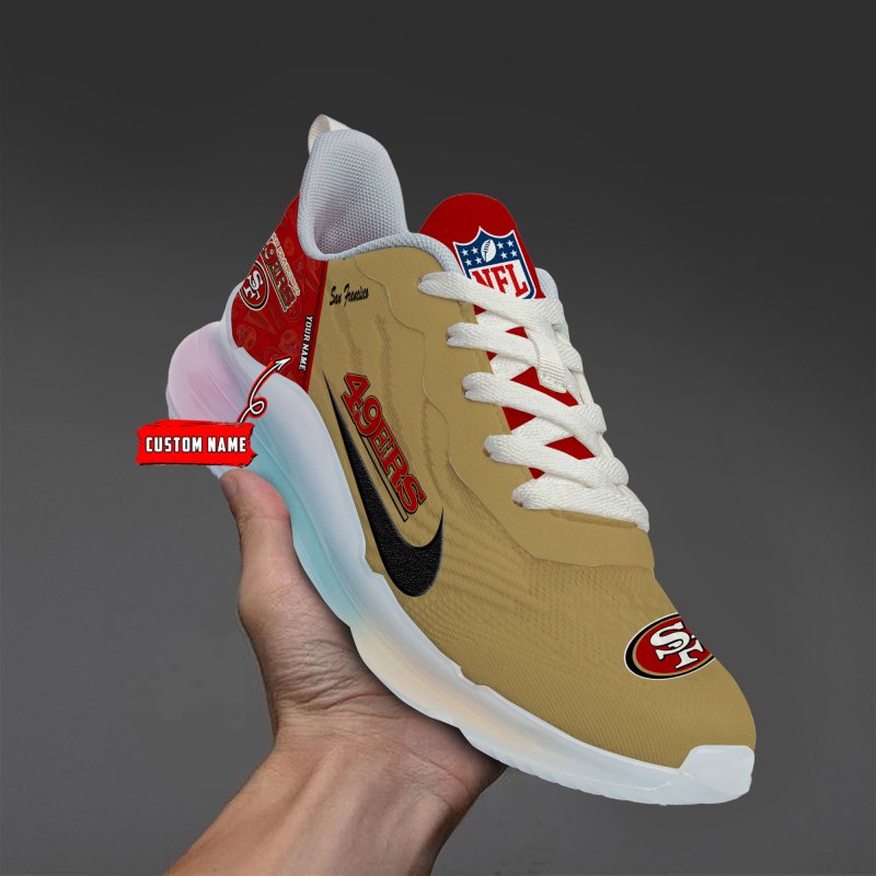 San Francisco 49ers Rainbow Cushion Running Shoes