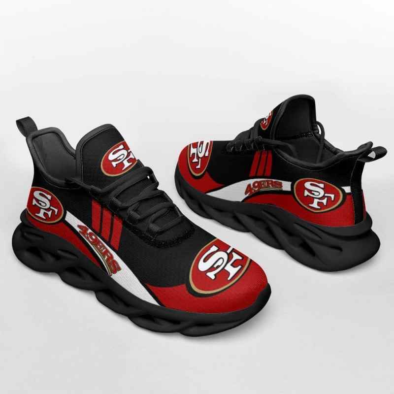 San Francisco 49ers Yezy Running Sneakers Front